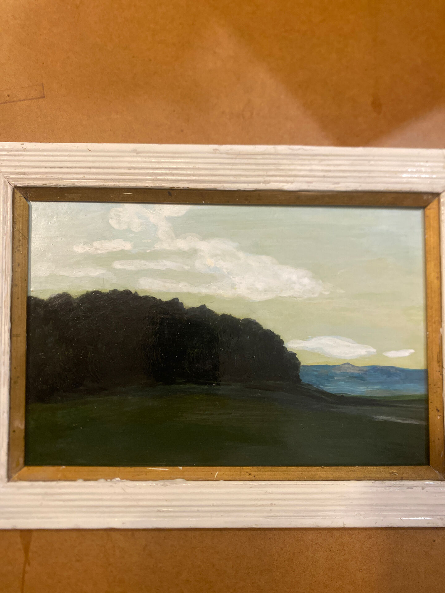 Peinture de forêt - huile originale
