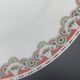 Service porcelain plates Limoges collab Bernardaud
