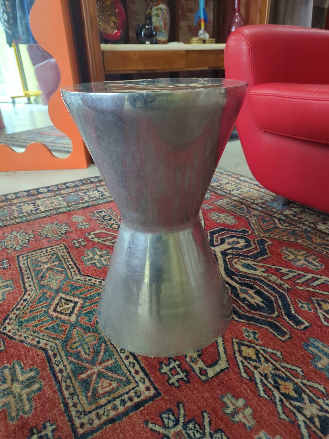 Stainless steel tamtam stool