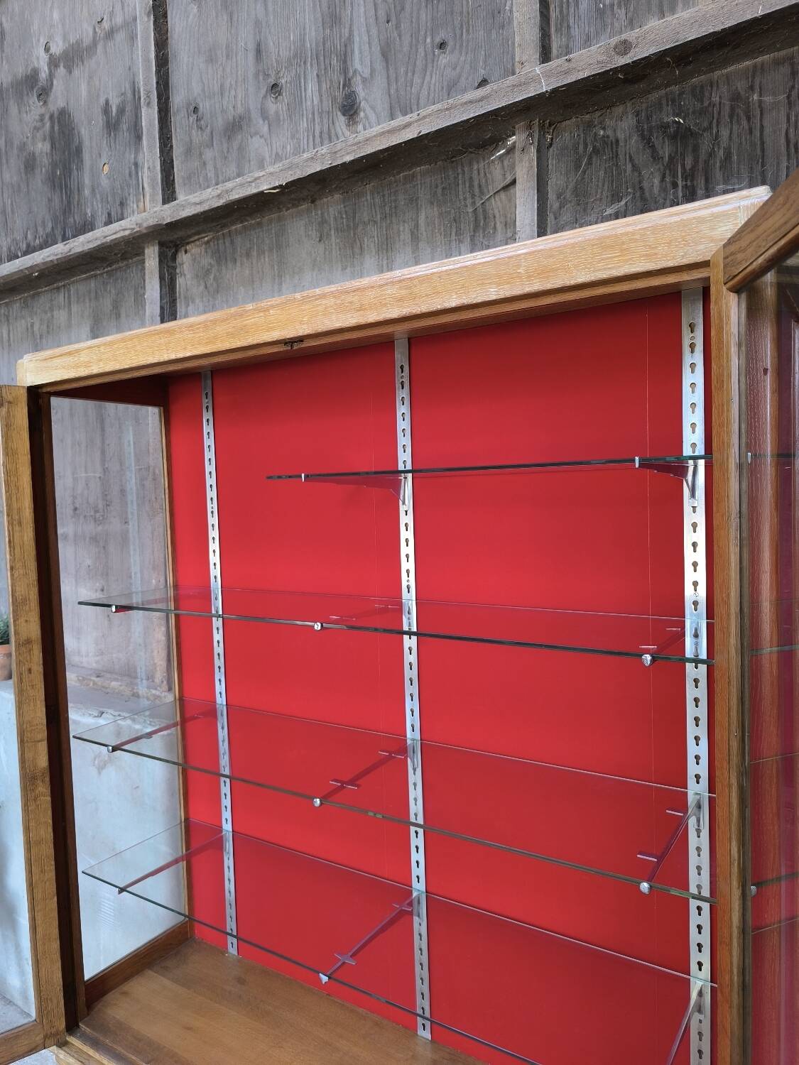1950s trade furniture display case
