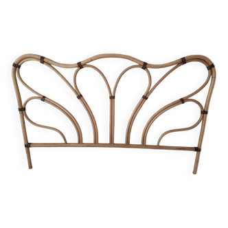 Vintage rattan headboard 160