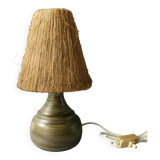 Ceramic lamp by Helga Ostergaard, Danmark, 1960s