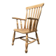 English Windsor chair in light elm wood