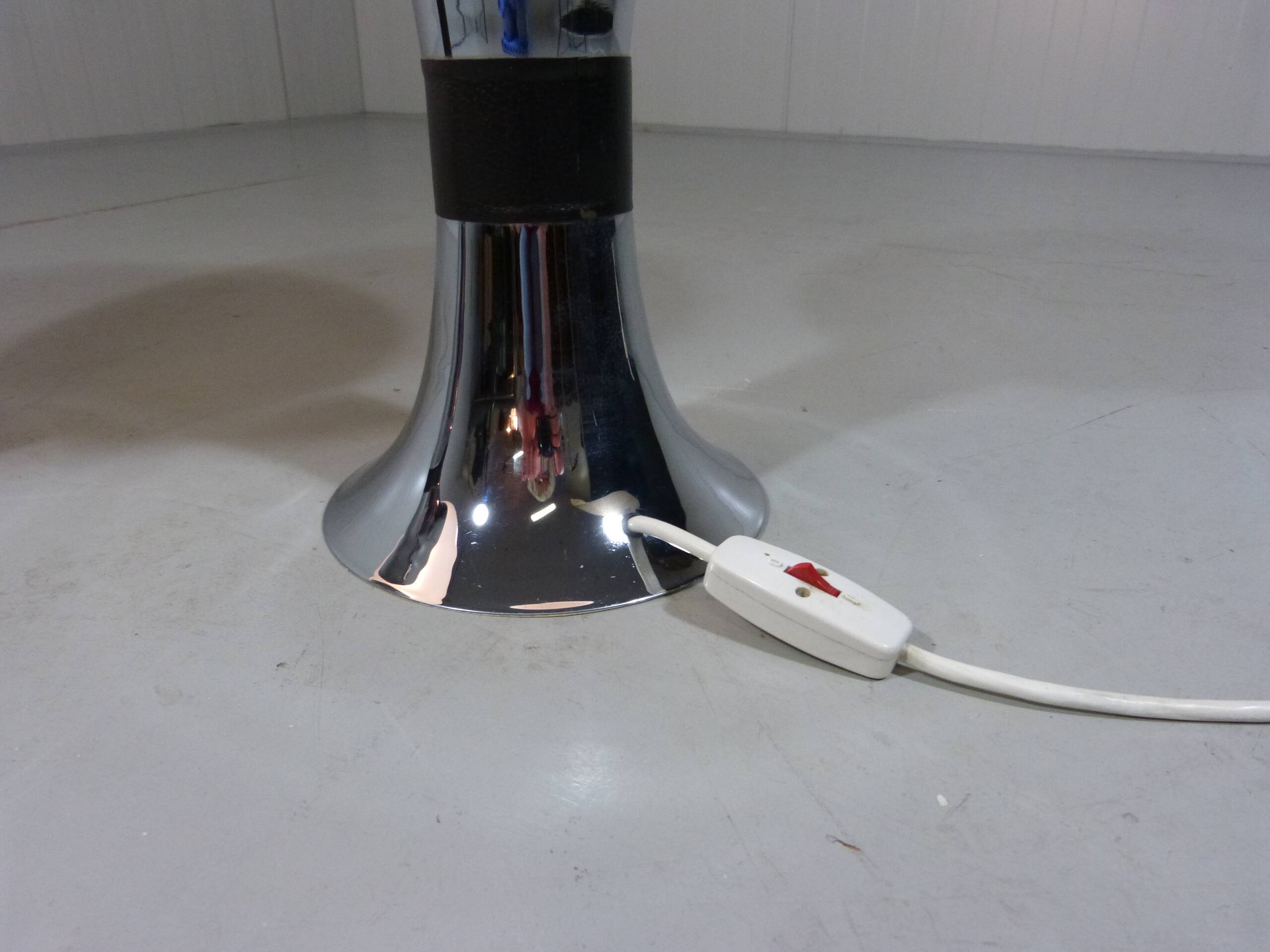 Set of 2 large Space Age table lamps 1960's