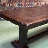 1930s oak monastery table