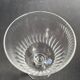 3 Water glasses – Blown and cut crystal