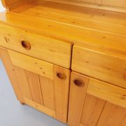 Charlotte Perriand Les Arcs vintage pine storage unit from the 60s 70s