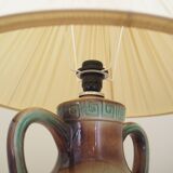 Ceramic lamp, Danish design, 1970s, production: Denmark