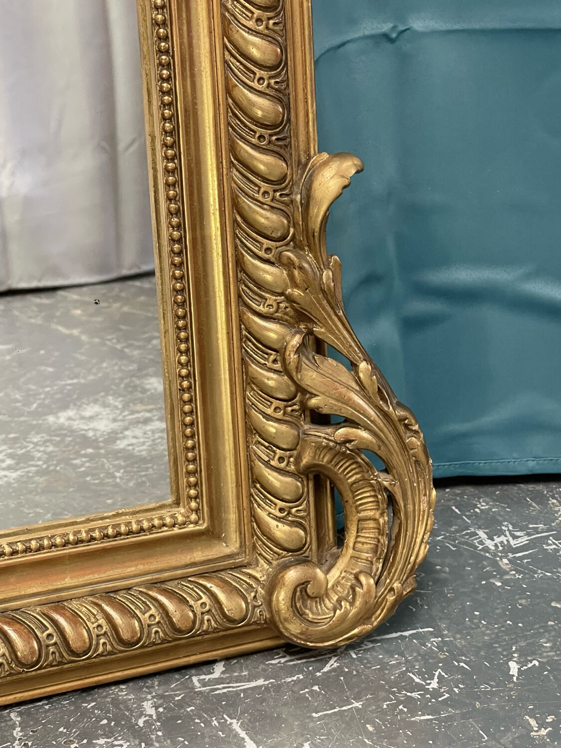 Mirror 151x108 cm old louis XV era Napoleon III