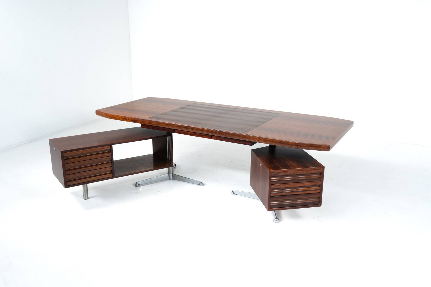 Executive Desk by Osvaldo Borsani for Tecno, Italy, 1960s