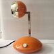 Orange eye ball lamp, space age, Eichoff, Germany, 1960-70