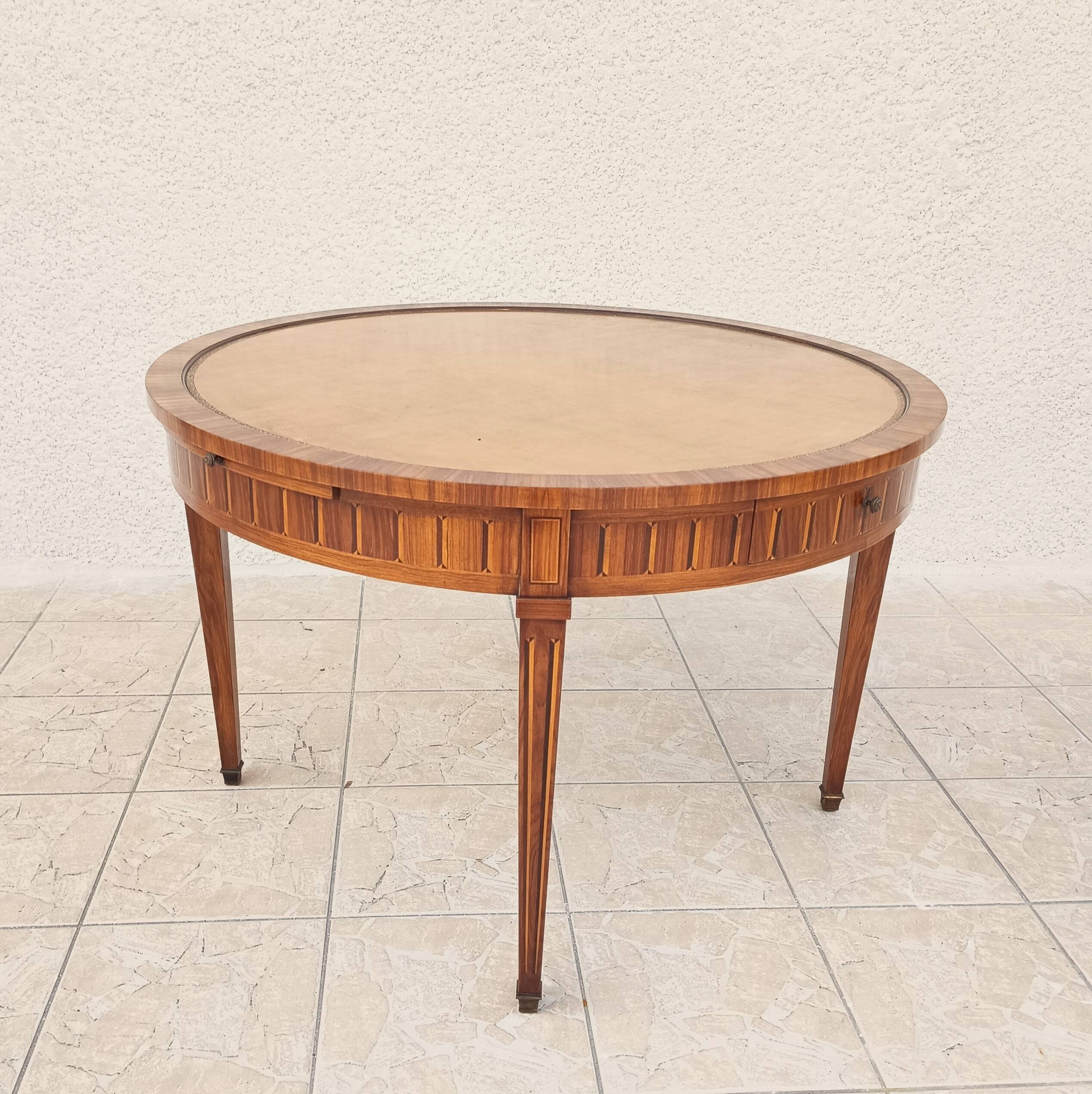 Large gaming table in Louis XVI style