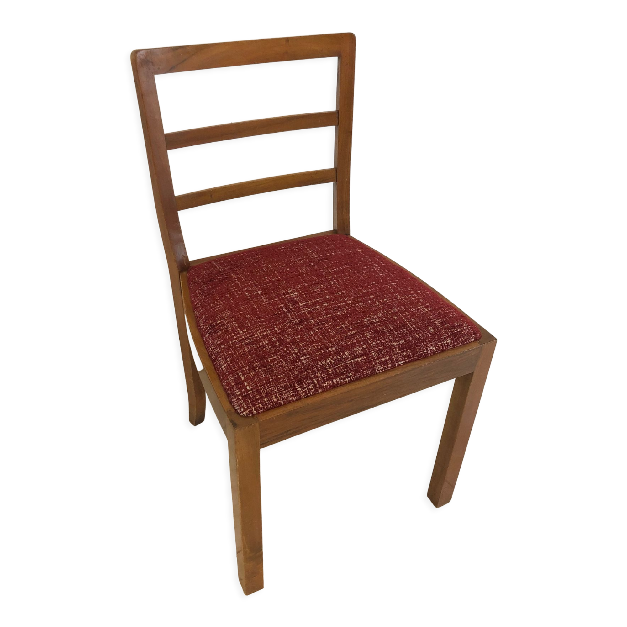 Old dining chair reupholstered