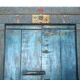 Antique Indian teak door