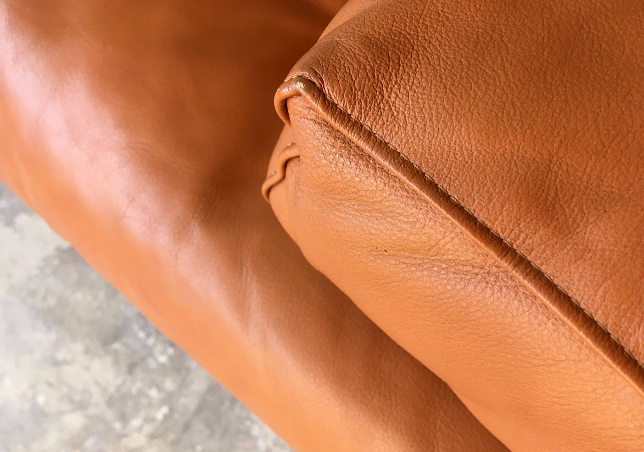 Leather armchair designed by Afra and Tobia Scarpa for B&B Italy, 1970s