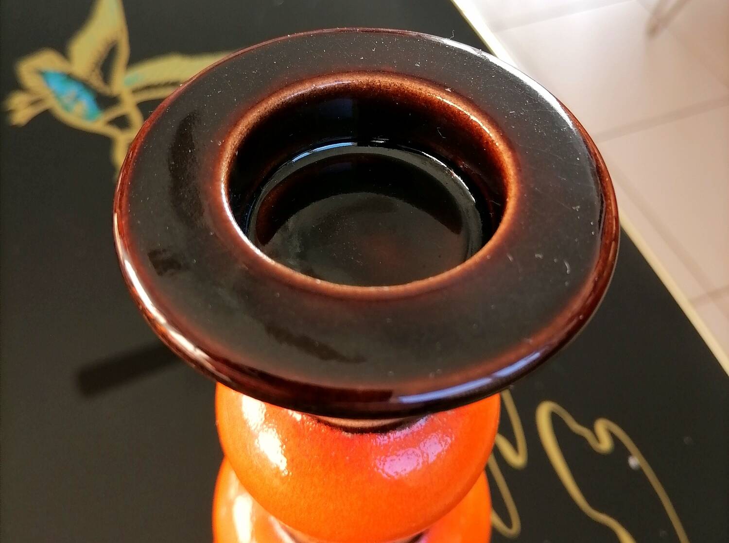 West Germany candle holder