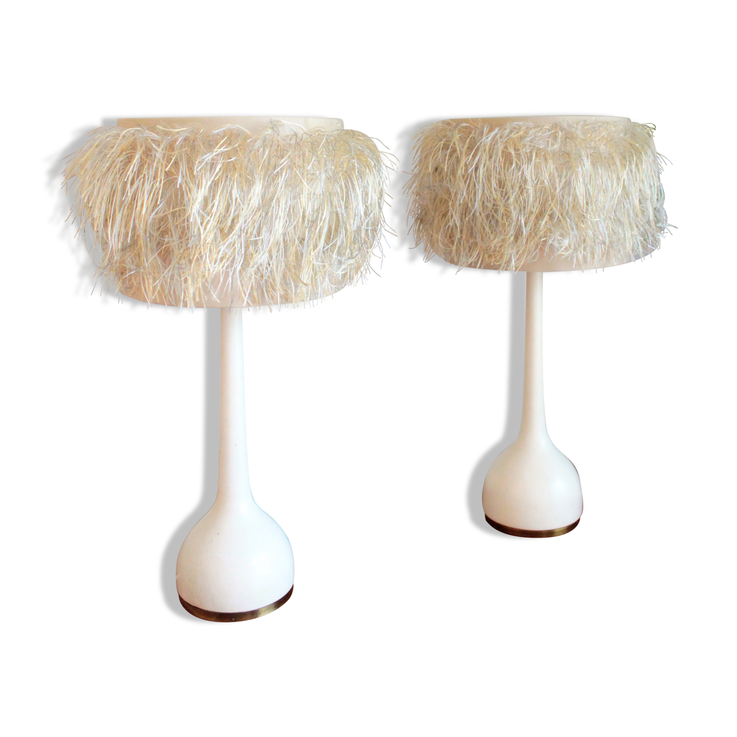 Atypical pair of Swedish table lamp 1960, Hans Agne Jakobsson