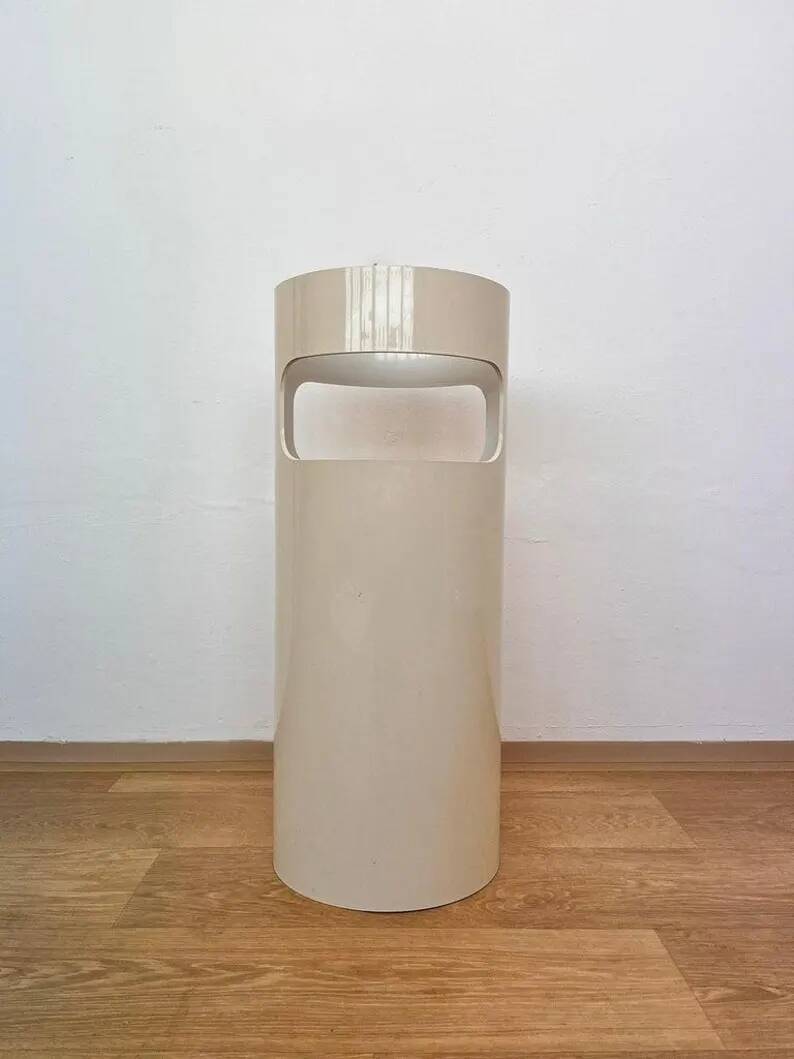 Gino Colombini Midcentury Large Umbrella Stand for Kartell, Italy, 1970s