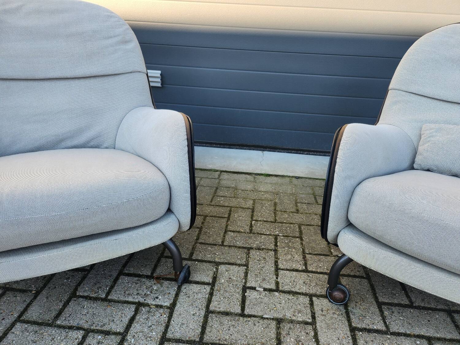 2x Depadova Louisiana Armchair by Vico Magistretti