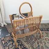 Rattan magazine door