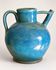 Old oriole in speckled blue glazed stoneware, south-west.