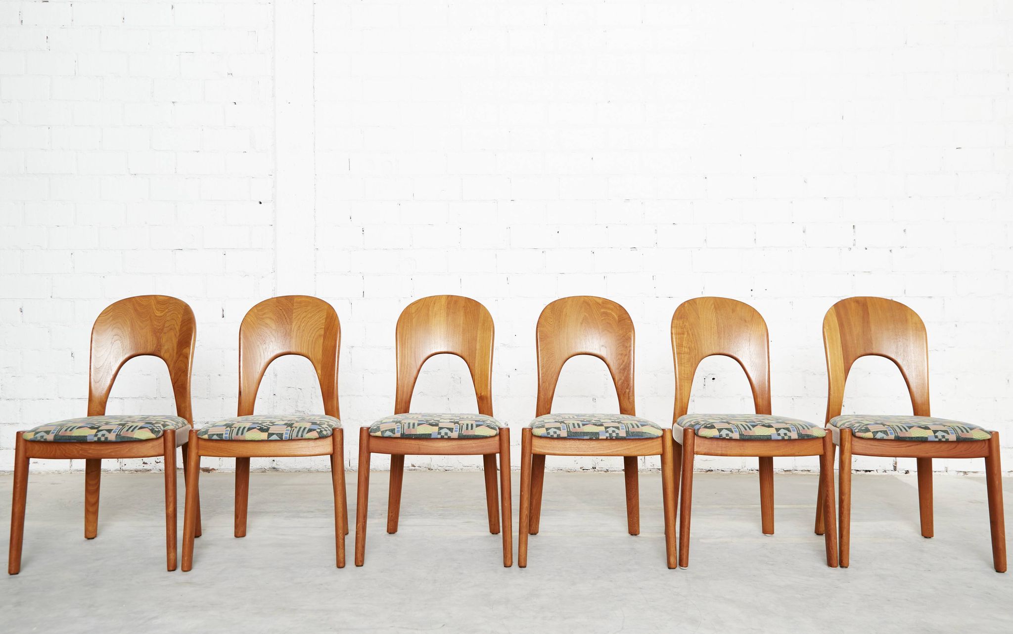 Morten Dining Chairs by Niels Kofoed for Kofoed Møbelfabrik Set of 6