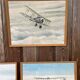 Ensemble de 5 affiches anciennes US military aircraft