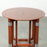 Beautiful round Art Deco style side/coffee table