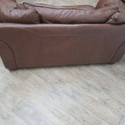 Mid-Century, Chesterfield sofa, natural leather