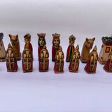 Wooden chess game