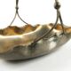 Fruit basket, Art Nouveau, silver-plated brass, Austria, early 20th century