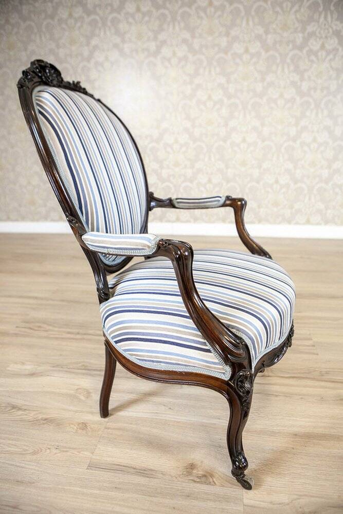 Antique Louis Philippe Style Chair in Mahogany
