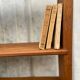 Solid oak bookcase