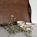 Plateau en bois de style danois