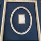 Set of 8 gilded wood or resin or vintage brass frames