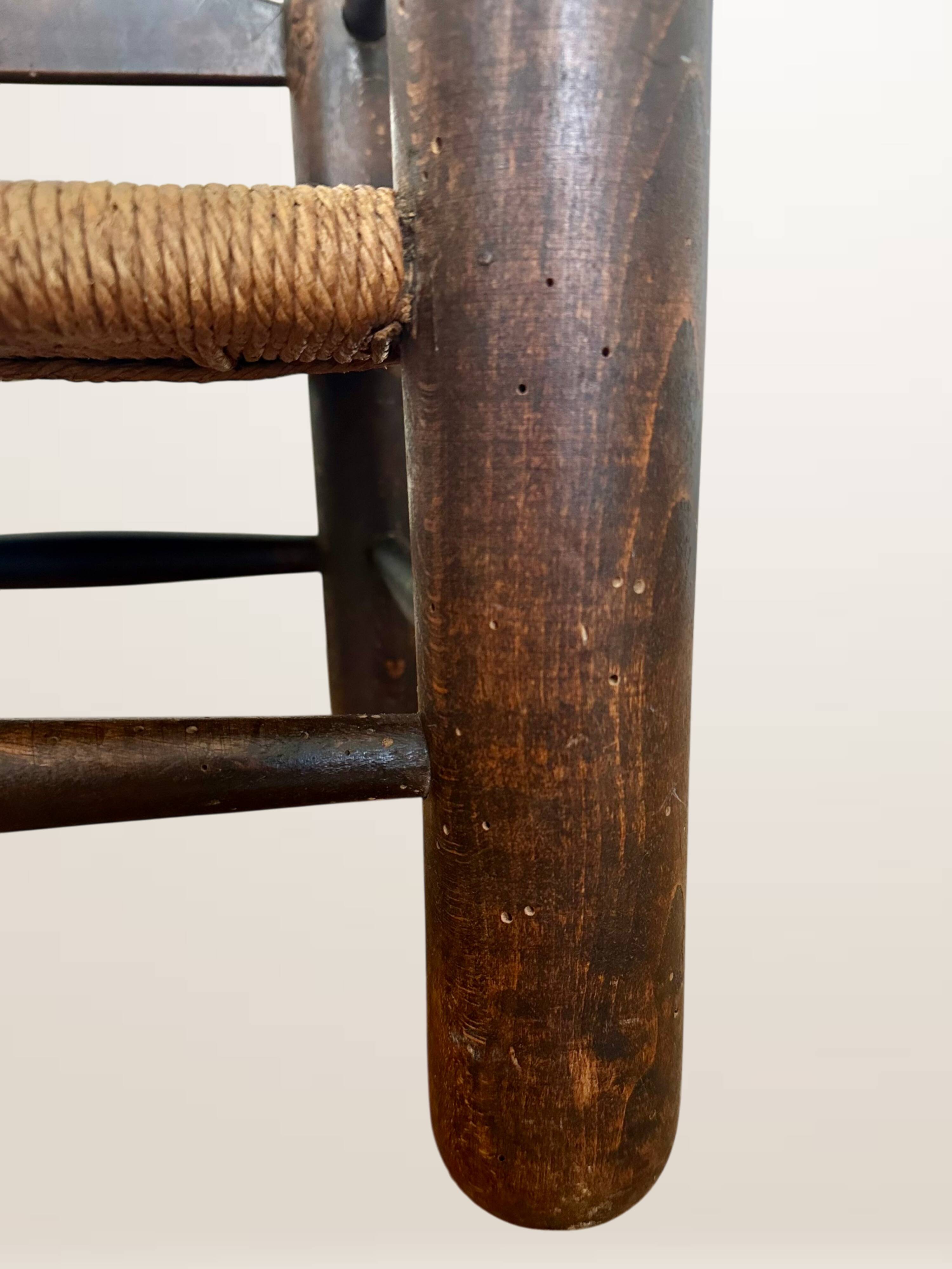 Child's armchair in the style of Charles Dudouyt.