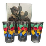 3 Verres vintage