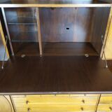 Vintage bookcase jacques hauville