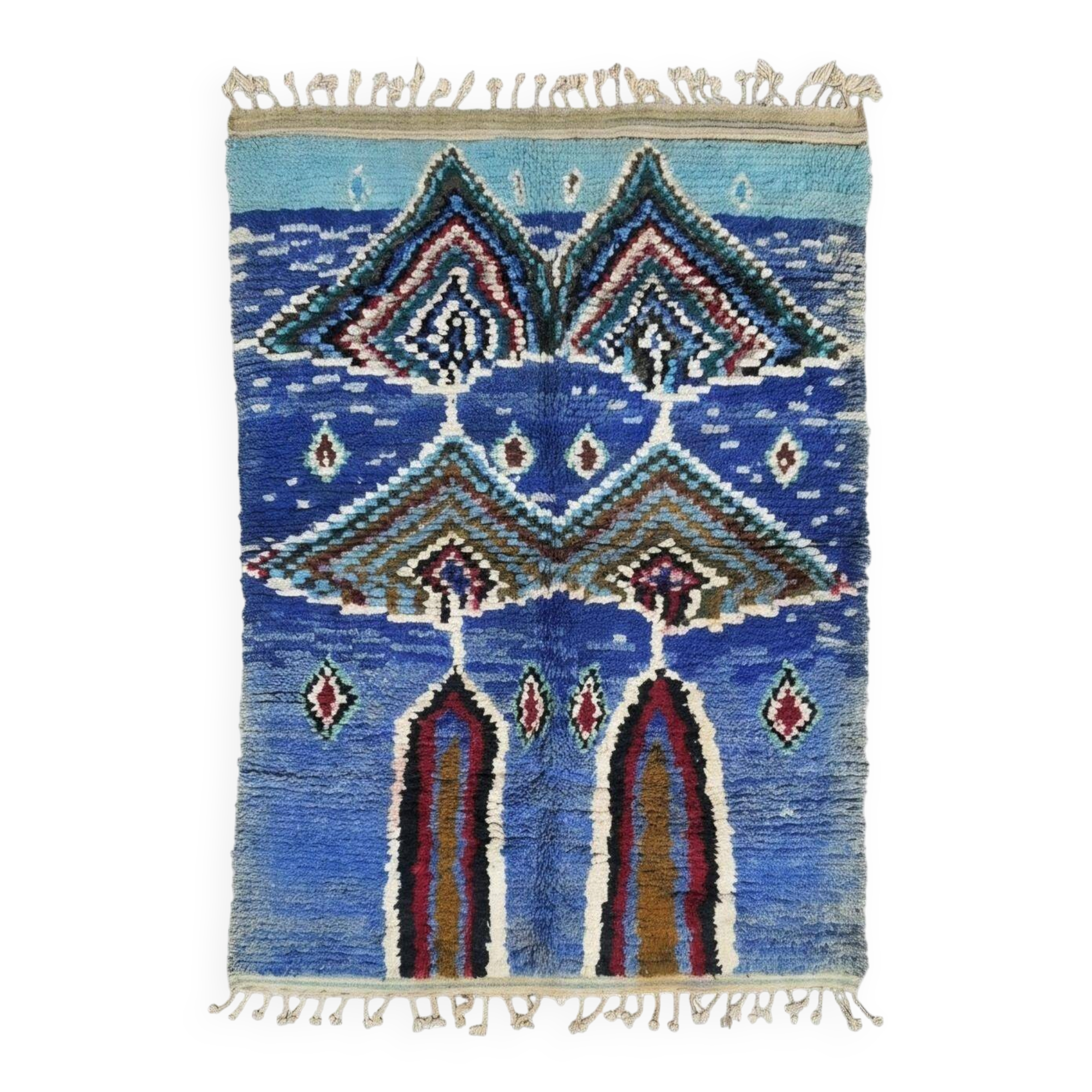Berber Carpet Boujad - 247 x 206 cm