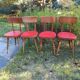 Ensemble de 4 chaises bistrot Baumann