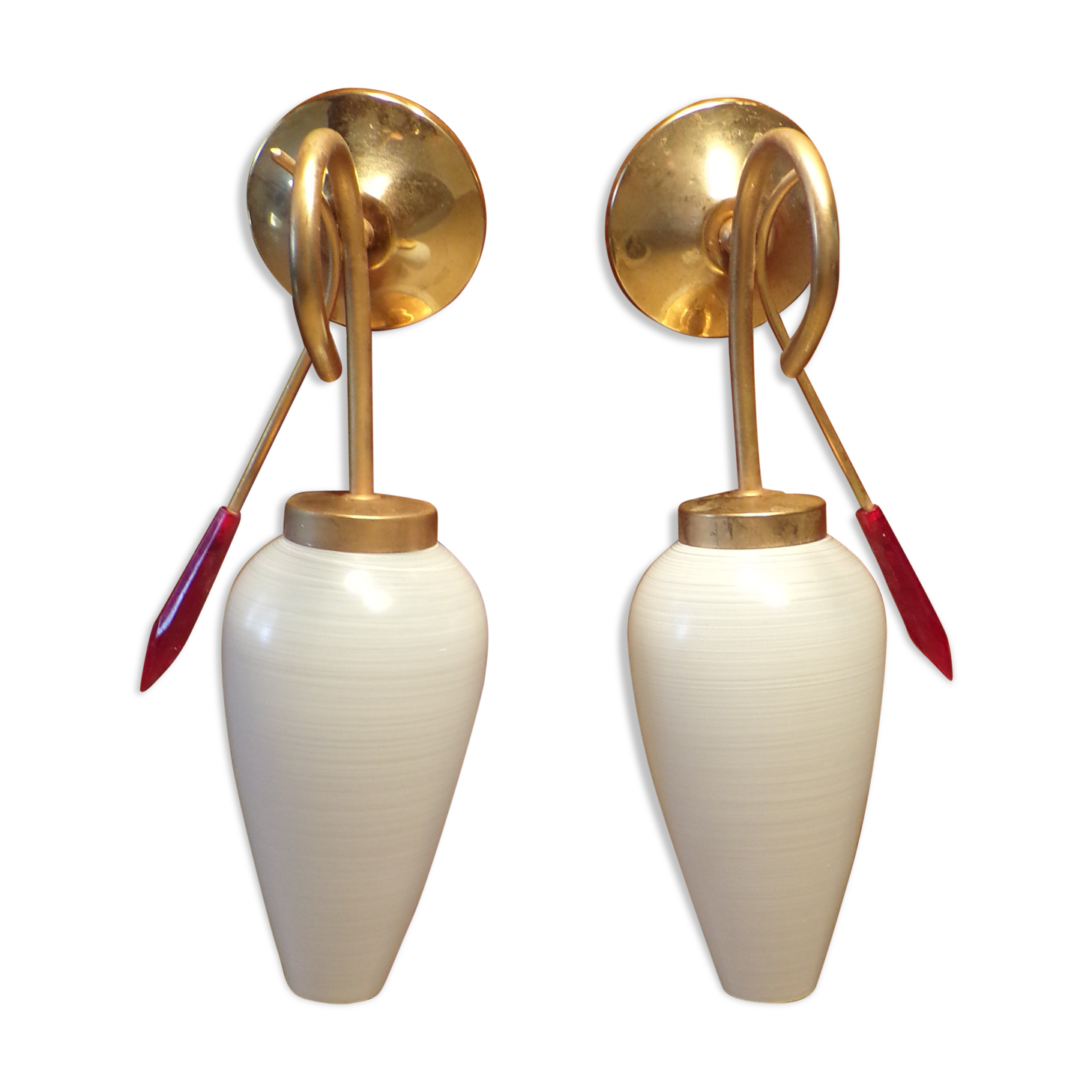 Pair of vintage wall light
