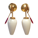 Pair of vintage wall light