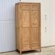 Armoire parisienne bois brut 1950