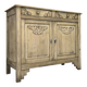 Buffet parisien vintage art déco en bois massif.