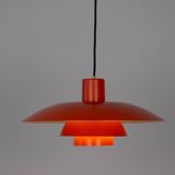 Danish vintage pendant lamp PH 4/3 by Poul Henningsen, Louis Poulsen, 1966