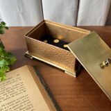 Brass jewelry box
