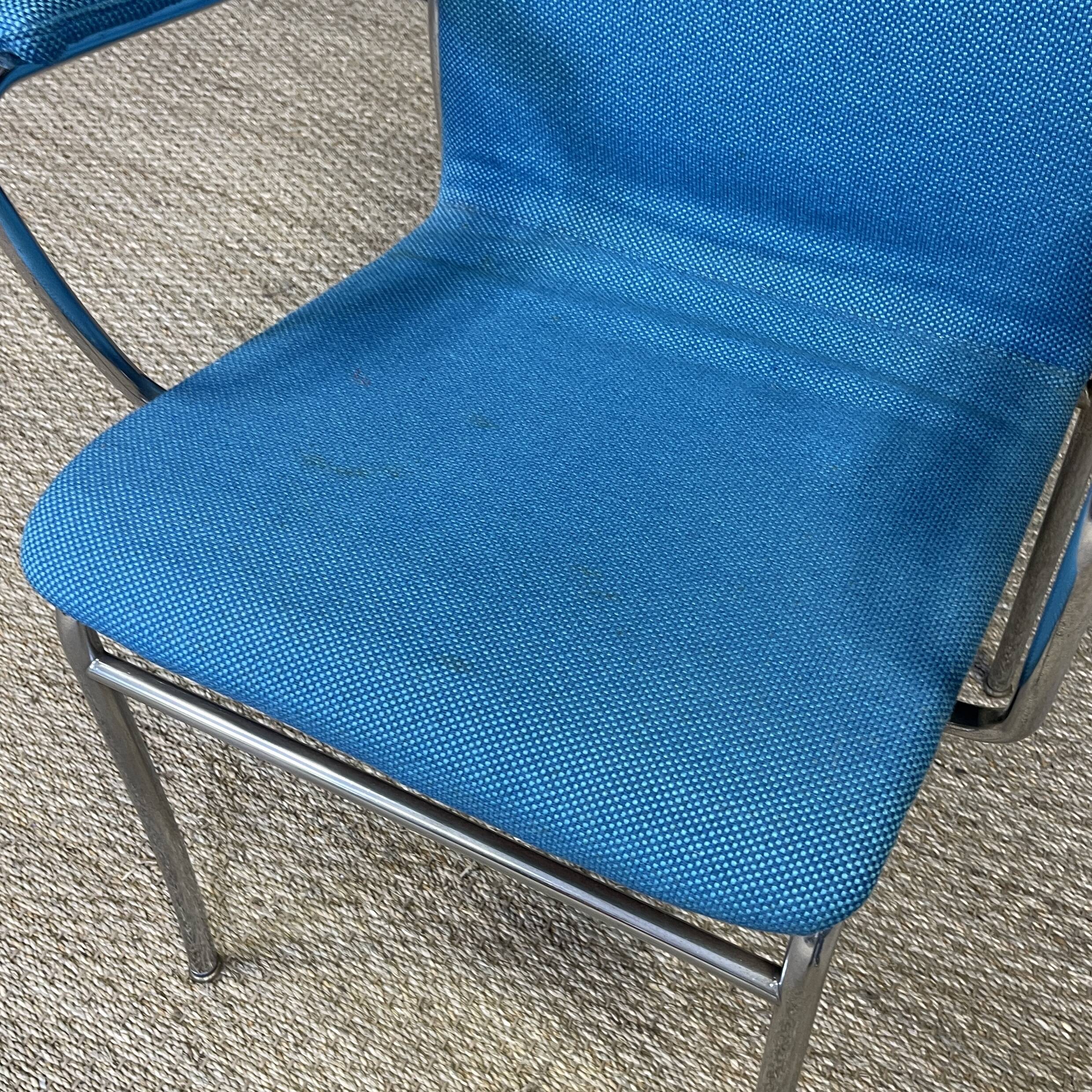 Fauteuil scandinave vintage NKR Suède 1978