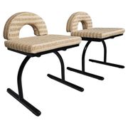 Ensemble de 2 chaises, Italie 1980s
