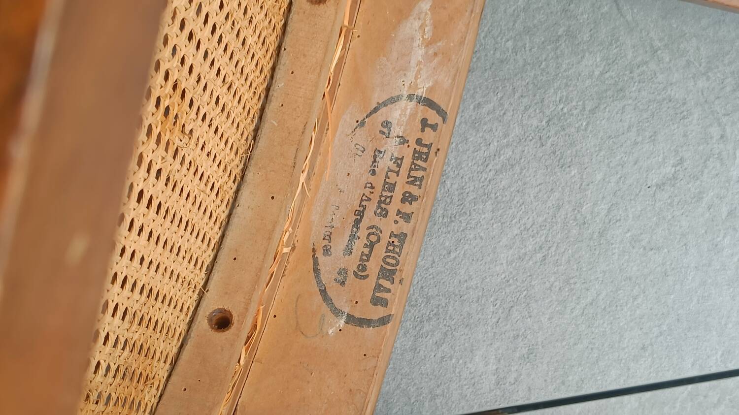 Napoleon III chair stamped