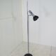 Mid-century chrome plated steel adjustable floor lamp from Gepo, 1960s